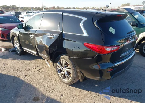 2013 Infiniti Jx35 z USA, uszkodzony, nr VIN 5N1AL0MM1DC317973